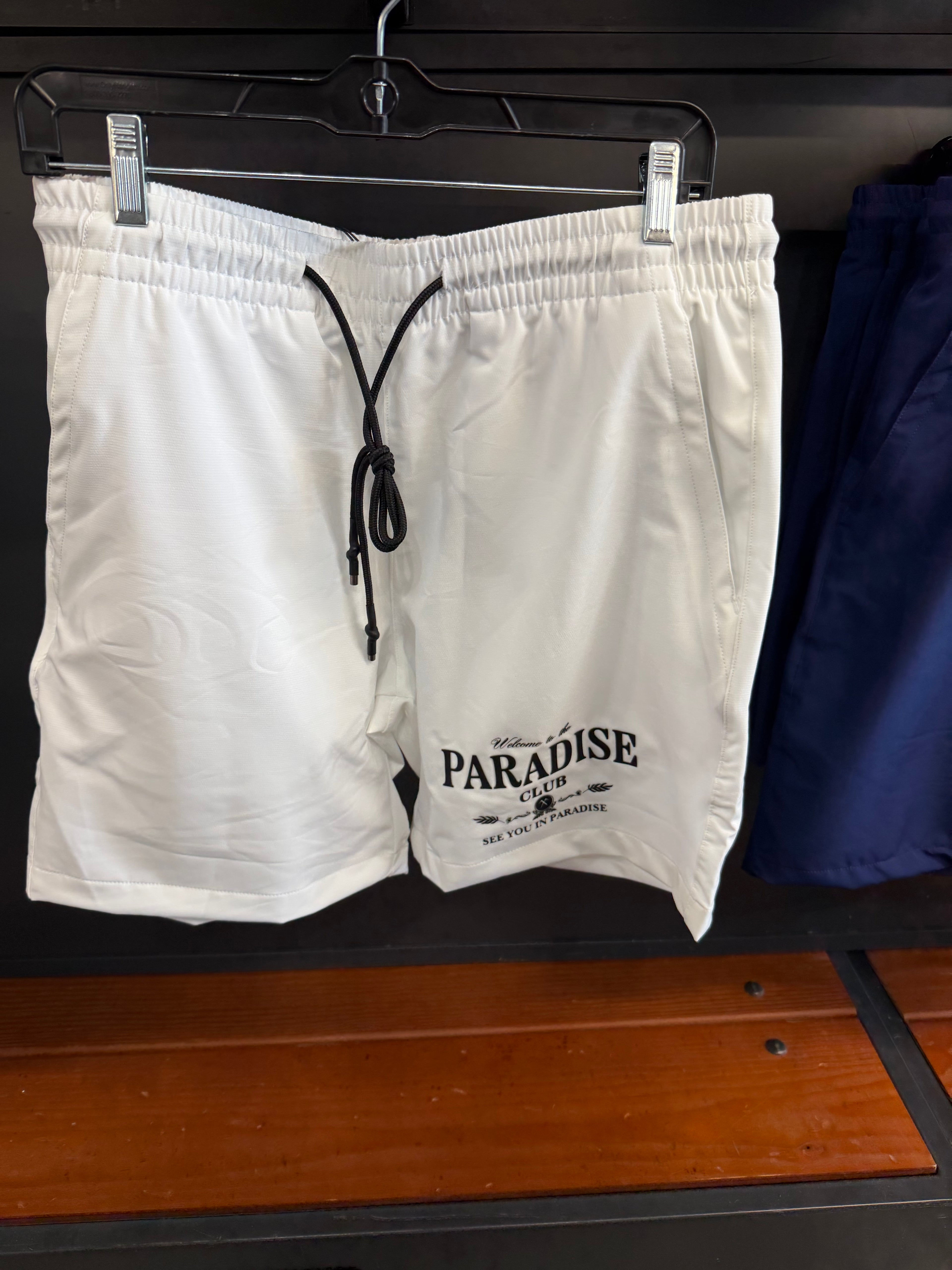 See You In Paradise Two-Piece Set – White Shirt & Shorts (Styles 2066 / 2066S)