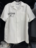 See You In Paradise Two-Piece Set – White Shirt & Shorts (Styles 2066 / 2066S)