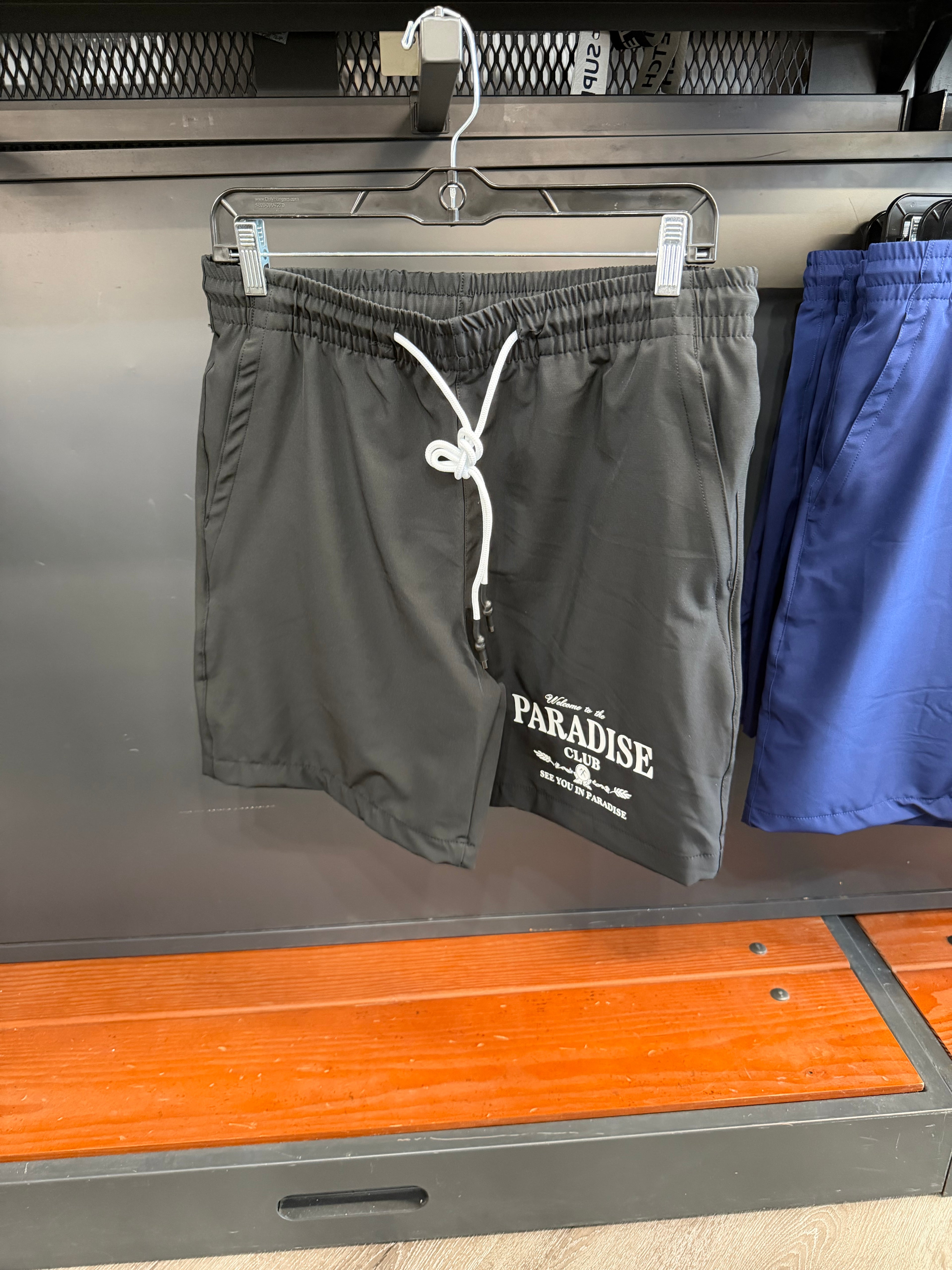 See You In Paradise Two-Piece Set – Black Shirt & Shorts (Styles 2066 / 2066S)