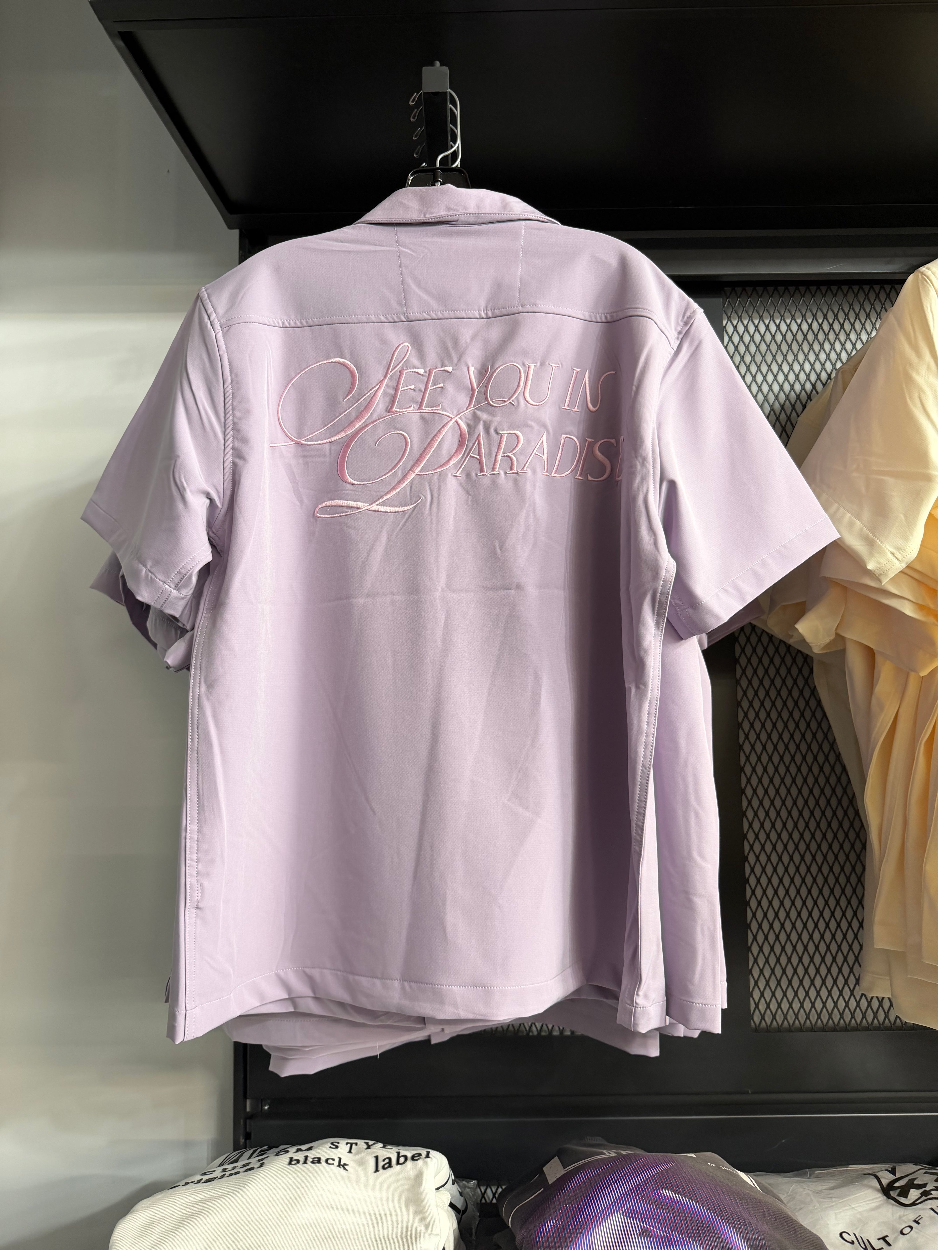 See You In Paradise Two-Piece Set – Mauve Shirt & Shorts (Styles 2080 / 2080S)