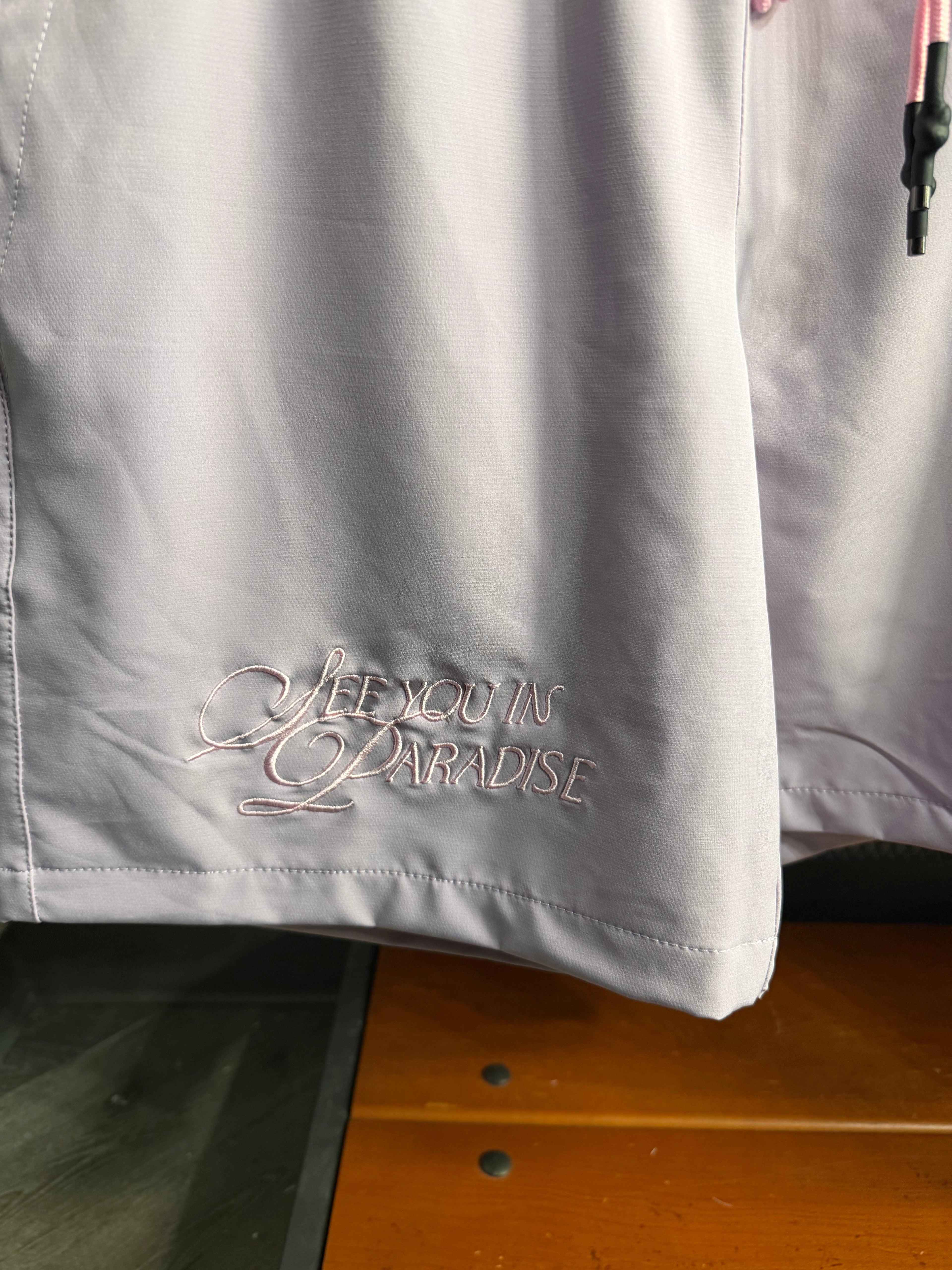 See You In Paradise Two-Piece Set – Mauve Shirt & Shorts (Styles 2080 / 2080S)