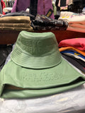 Leather lime see you in paradise hat